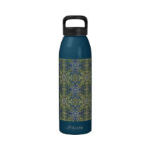 Spring Paisley Reusable Water Bottle