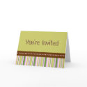 Spring Party Invitation cards