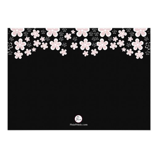 Spring Performance Photo Invitation