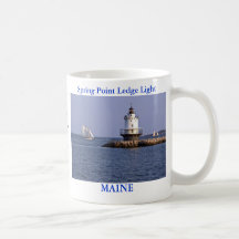 Spring Point Ledge Light, Maine Mug