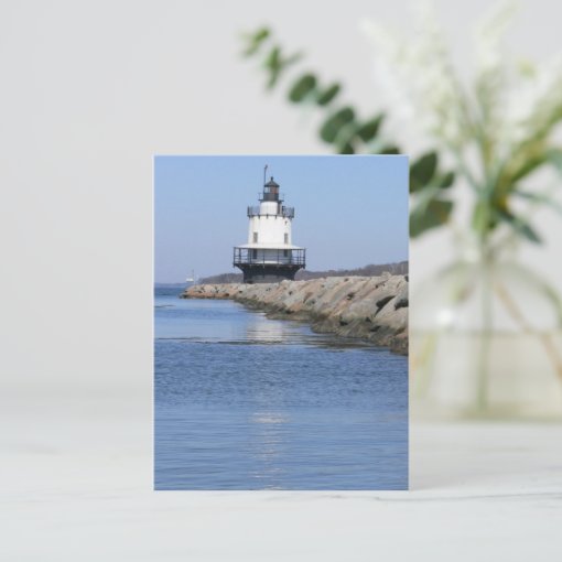 Spring Point Ledge Lighthouse New England Postcard Zazzle