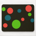 Spring Polka Dot Mousepad
