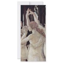 Spring (Primavera),  By Botticelli Sandro Rack Card Design