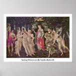 Spring (Primavera) By Sandro Botticelli posters