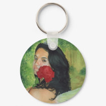 Spring Queen Keychain