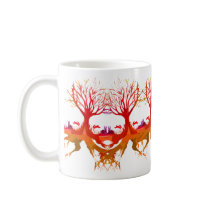Spring rabbit mugs