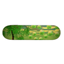 Spring Renewal – Lemon & Lime Life Force Skate Deck