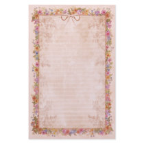 Spring Romance - Pink Stationery Design