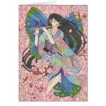 Spring Sakura Fairy note card