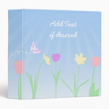 Spring Scene Binder