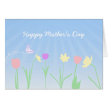 Spring Scene Mother's Day Card