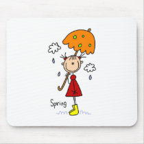Spring Showers Mousepad