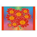 Spring Smilies Day! Card Blank by cleosclassics Spring Smilies Day! Card Blank
