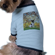 Spring - Smooth Fox Terrier Doggie Tee Shirt