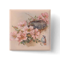 Spring Song Pinback Buttons