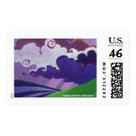 "Spring Storm" by Alida Saxon postage