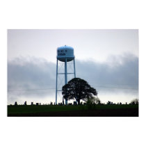 Spring storm in rural northeast Kansas.  posters