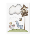Spring Stuff · Birdhouse & Bird postcards