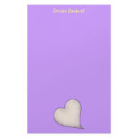 Spring Stuff · Purple Heart Stationery