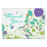 Spring Style Thank You card - 2