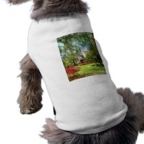 Spring - Suburban House With Azaleas pet clothing