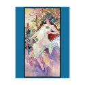 Spring Summer Fall Winter postcards by FRUITLOOPY Spring Summer Fall Winter postcards