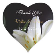spring, summer, holiday wedding favor thank you stickers