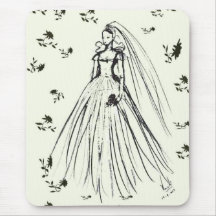 Spring Summer Wedding Mouse Pads
