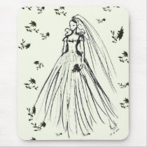 Spring Summer Wedding mousepads