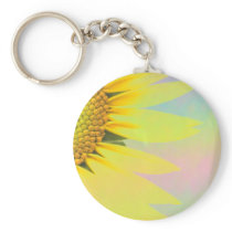 Spring sunflowers key chain