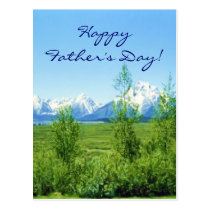 Spring Tetons Father's Day postcards