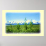 Spring Tetons print