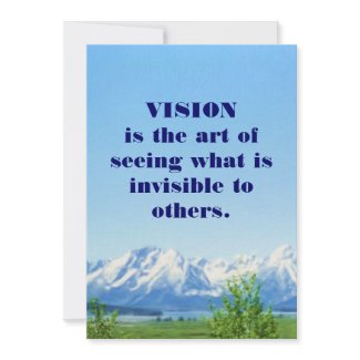 Spring Tetons VISION invitation invitation