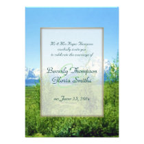 Spring Tetons WEDDING invitations