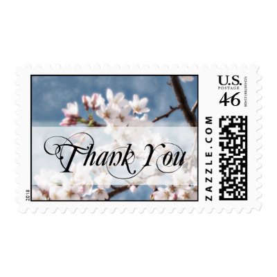 Spring Thank You Stamp
