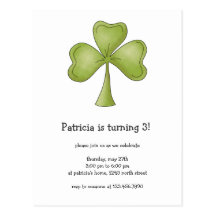 Spring Things · Clover Postcard