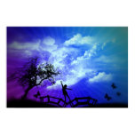 Spring Time Bridge Poster posters