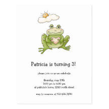 Spring Time · Frog Post Cards