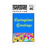 Spring Time Greetings Postage