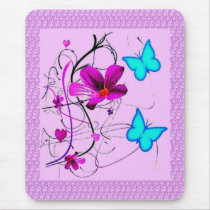 Spring Time Mousepad by elenaind Spring Time Mousepad