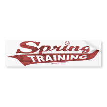 Spring Training Bumpersticker by fantasybaseball Spring Training Bumpersticker