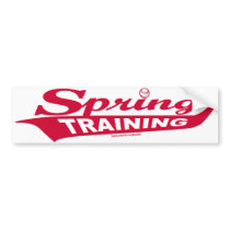 Spring Training Bumpersticker by fantasybaseball Spring Training Bumpersticker