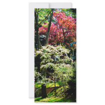 Spring Trees Custom Rack Cards