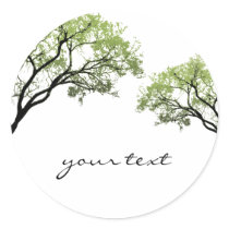 Spring Trees Sticker by AJsGraphics Spring Trees Sticker