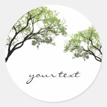 Spring Trees Sticker