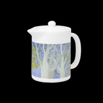 Spring Trees Teapot teapots