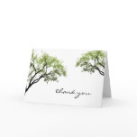 Spring Trees Thank You Card