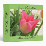 Spring Tulip Binder