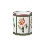 Spring Tulip Floral Coffee Mugs