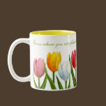 Spring Tulip Mug mugs